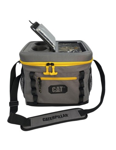 Borsa termica 22.5lt con porta bicchiere per cantiere Cat-Caterpillar GP-63484A