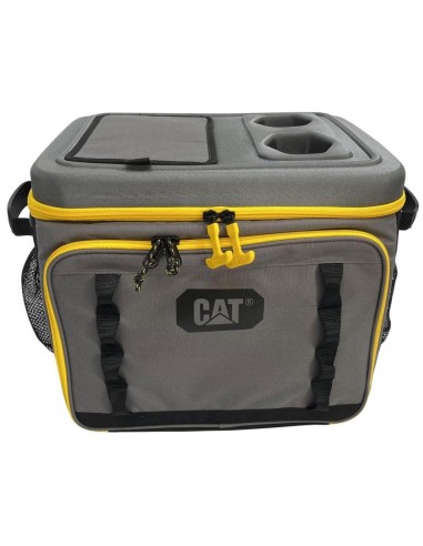 1 - Borsa termica 39lt porta bicchiere e tasca rapida Cat-Caterpillar GP-63486A