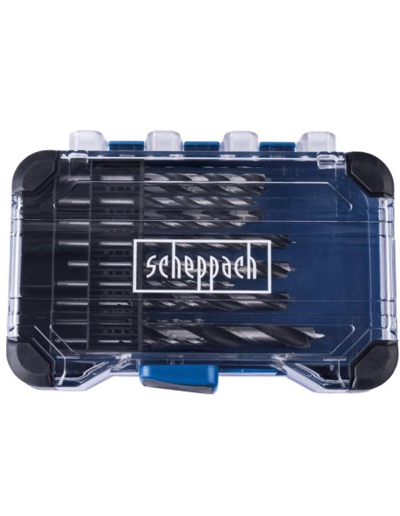 Set 15 punte per legno per trapano Scheppach wbs15