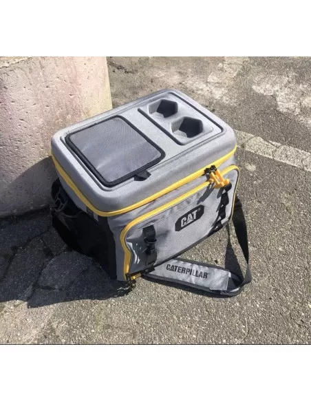 5 - Borsa termica 39lt porta bicchiere e tasca rapida Cat-Caterpillar GP-63486A