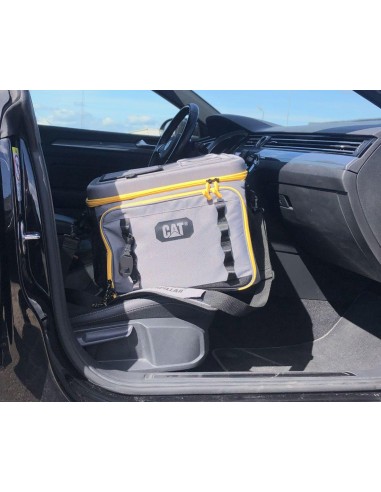 6 - Borsa termica 39lt porta bicchiere e tasca rapida Cat-Caterpillar GP-63486A