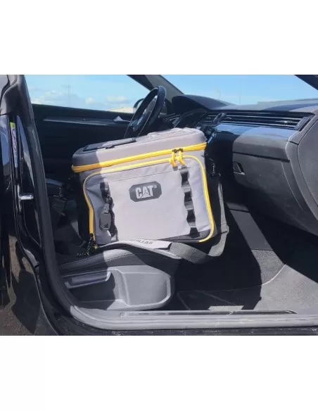 6 - Borsa termica 39lt porta bicchiere e tasca rapida Cat-Caterpillar GP-63486A