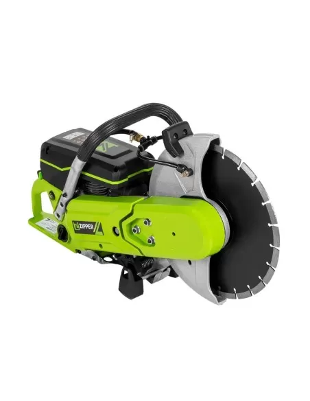 Mototroncatrice a disco per cemento e asfalto taglio 105mm Zipper zi-bts300t