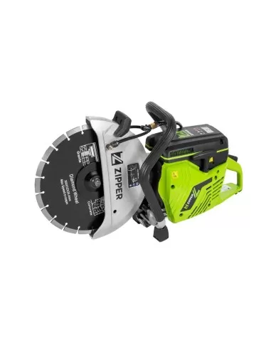 Mototroncatrice a disco per cemento e asfalto taglio 105mm Zipper zi-bts300t