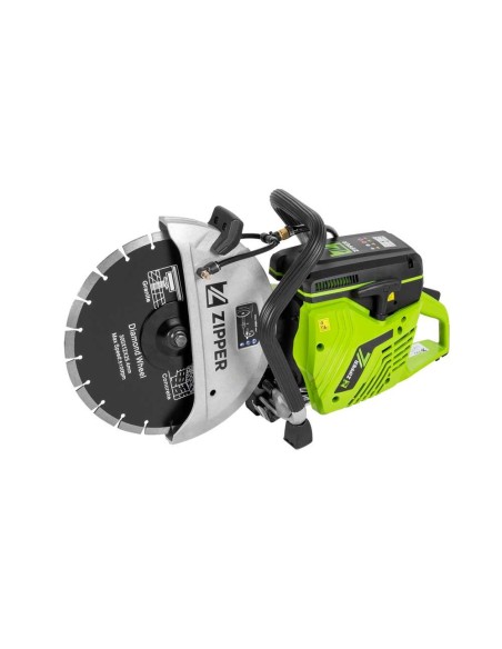 Mototroncatrice a disco per cemento e asfalto taglio 105mm Zipper zi-bts300t