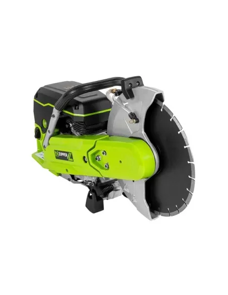 1 - Mototroncatrice a disco per cemento e asfalto taglio 125mm Zipper zi-bts350t