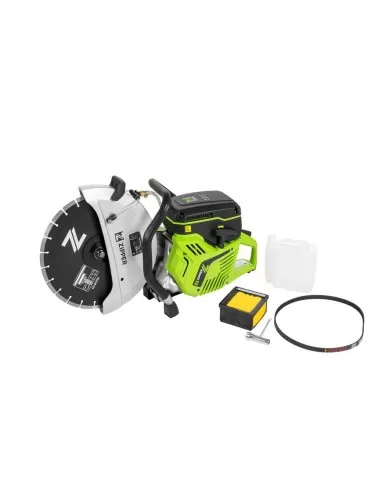 3 - Mototroncatrice a disco per cemento e asfalto taglio 125mm Zipper zi-bts350t