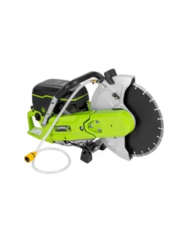 4 - Mototroncatrice a disco per cemento e asfalto taglio 125mm Zipper zi-bts350t