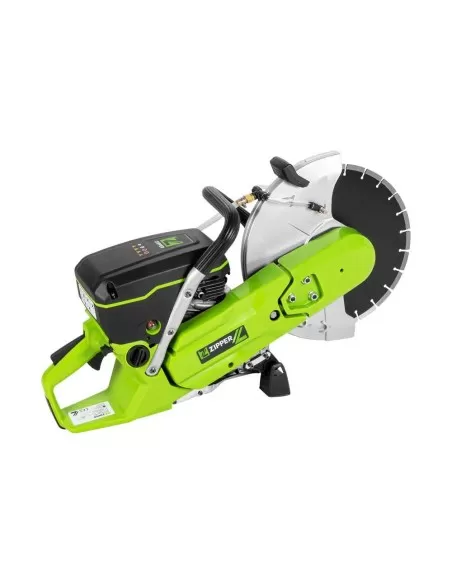 5 - Mototroncatrice a disco per cemento e asfalto taglio 125mm Zipper zi-bts350t