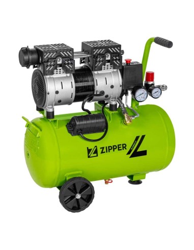 Compressore aria silenziato 24 lt 8 bar Zipper zi-com24si
