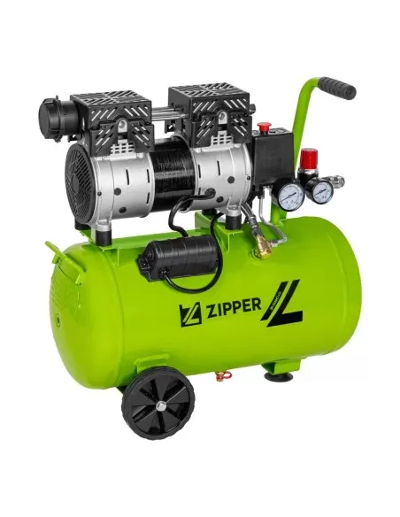 Compressore aria silenziato 24 lt 8 bar Zipper zi-com24si