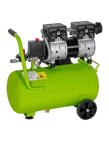 Compressore aria silenziato 24 lt 8 bar Zipper zi-com24si