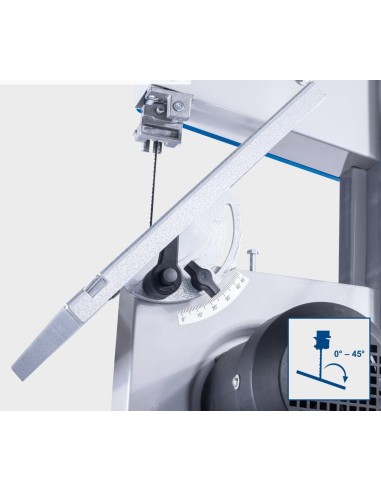 Sega a nastro Scheppach hbs25 per legno 350W 80x200 con accessori