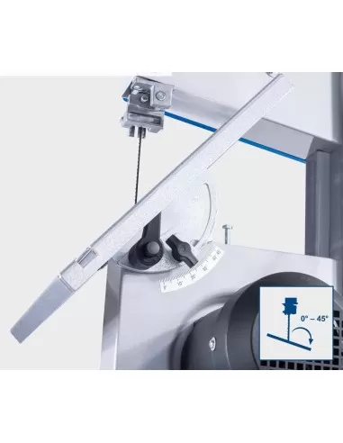 Sega a nastro Scheppach hbs25 per legno 350W 80x200 con accessori