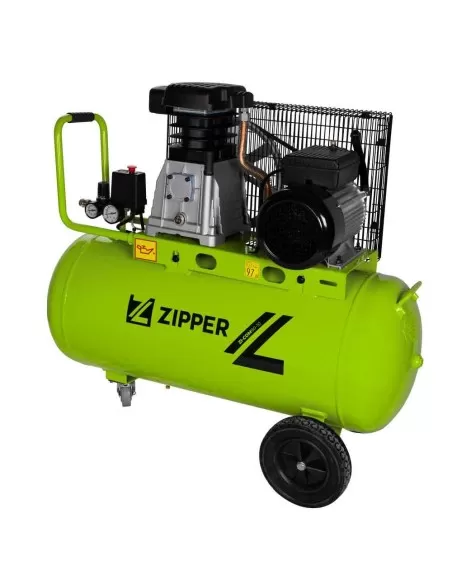 Compressore aria lubrificato 90 lt 10 bar Zipper zi-com90-10