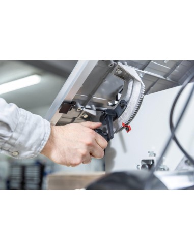 Sega a nastro taglio legno 550W Scheppach hbs261