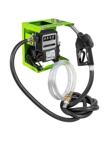 Elettropompa travaso diesel e olio contalitri e pistola 550w Zipper zi-dop720
