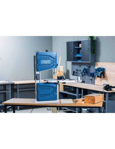 Sega a nastro taglio legno 550W Scheppach hbs261