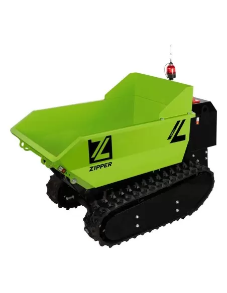 Motocarriola a cingoli elettrica a batteria radiocomandata 400kg Zipper zi-ed400 Motocarriola a cingoli elettrica a batteria radiocomandata 400kg Zipper zi-ed400