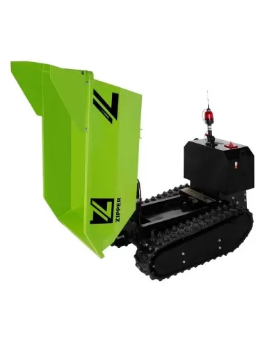 Motocarriola a cingoli elettrica a batteria radiocomandata 400kg Zipper zi-ed400
