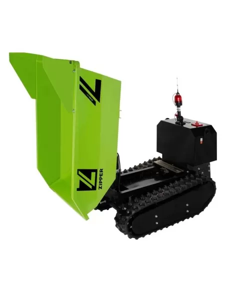 Motocarriola a cingoli elettrica a batteria radiocomandata 400kg Zipper zi-ed400 Motocarriola a cingoli elettrica a batteria radiocomandata 400kg Zipper zi-ed400