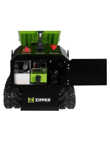 Motocarriola a cingoli elettrica a batteria radiocomandata 400kg Zipper zi-ed400