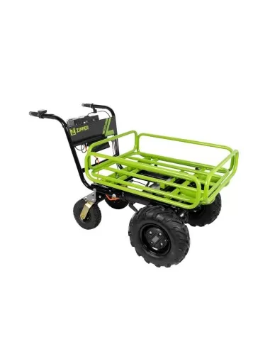 Carriola elettrica carrello a batteria 40v 400w 300 kg Zipper zi-ewb350