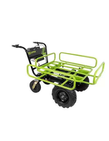 Carriola elettrica carrello a batteria 40v 400w 300 kg Zipper zi-ewb350