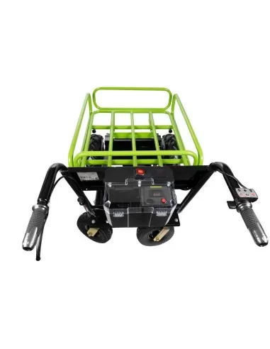 Carriola elettrica carrello a batteria 40v 400w 300 kg Zipper zi-ewb350