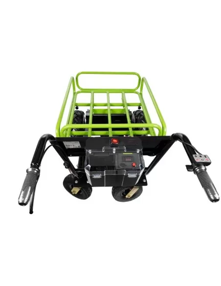 Carriola elettrica carrello a batteria 40v 400w 300 kg Zipper zi-ewb350