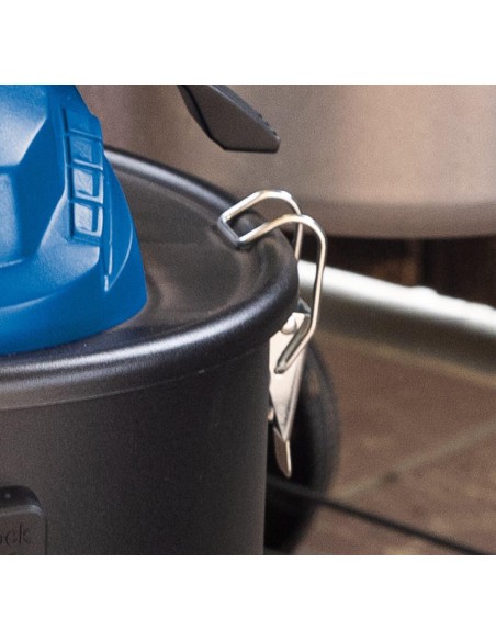 Bidone aspiracenere con soffiatore 20l 1300W per stufa e camino scheppach avc25