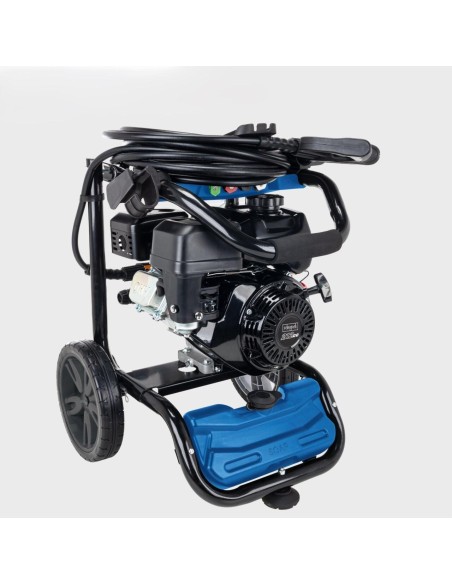 Idropulitrice a scoppio 212cc Scheppach hcp5000 241bar 4.3kw motore a benzina