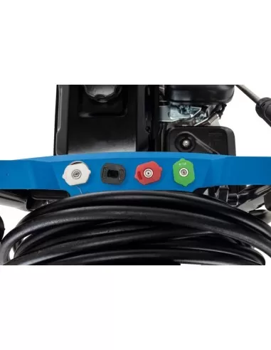 Idropulitrice a scoppio 212cc Scheppach hcp5000 241bar 4.3kw motore a benzina