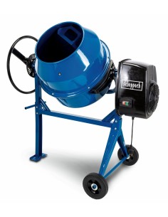 Betoniera elettrica 125lt 550w Scheppach mix125 per malta calcestruzzo e cemento