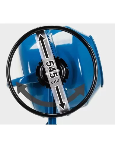 Betoniera elettrica 125lt 550w Scheppach mix125 per malta calcestruzzo e cemento