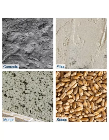 Betoniera elettrica 125lt 550w Scheppach mix125 per malta calcestruzzo e cemento