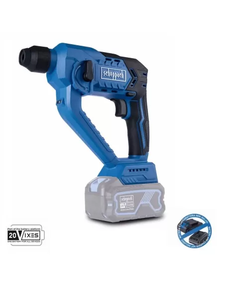 1 - Tassellatore 20v con valigia accessori senza batteria ixes Scheppach c-rhd130-x