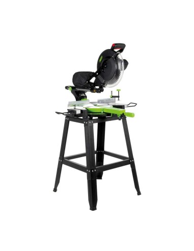 Troncatrice radiale da legno 305 mm 2000w supporto incluso Zipper zi-kgs305uk