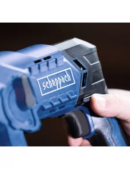 3 - Tassellatore 20v con valigia accessori senza batteria ixes Scheppach c-rhd130-x