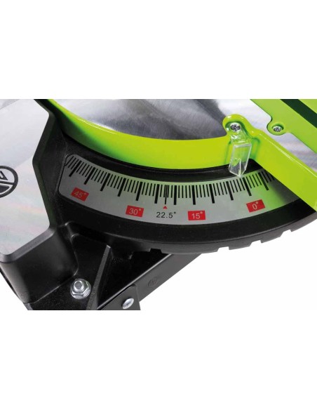 Troncatrice radiale da legno 305 mm 2000w supporto incluso Zipper zi-kgs305uk