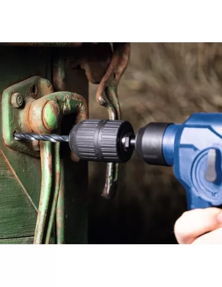 8 - Tassellatore 20v con valigia accessori senza batteria ixes Scheppach c-rhd130-x