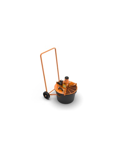 Miscelatore per colla malta con frusta e secchio 230V 65 lt Battipav mixit