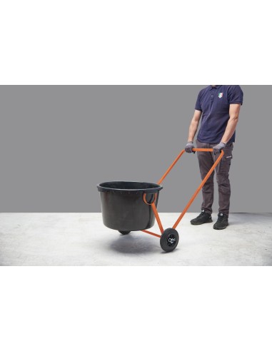 Miscelatore per colla malta con frusta e secchio 230V 65 lt Battipav mixit