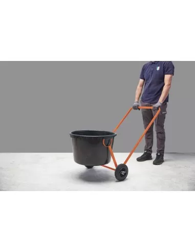 6 - Miscelatore per colla malta con frusta e secchio 230V 65 lt Battipav mixit