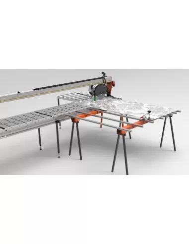 5 - Banco da lavoro portatile per lastre piastrelle 150x152 cm Battipav multi bench