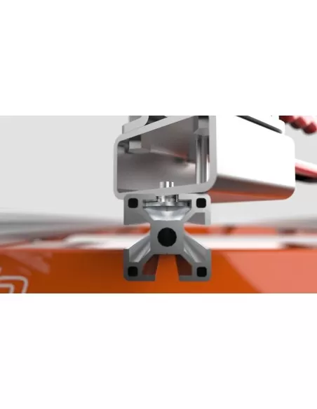 2 - Profilo estruso singolo per banco da lavoro portatile Battipav multi bench