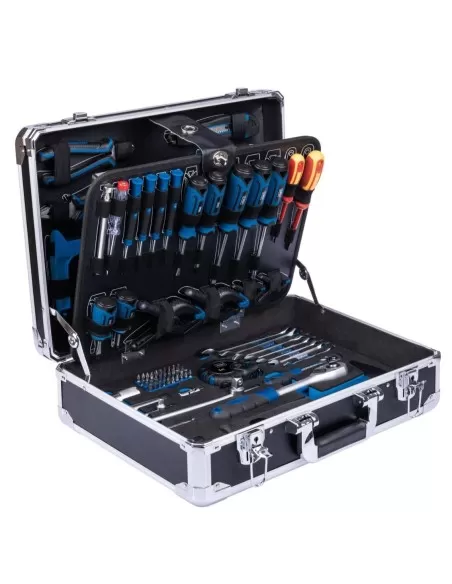 Valigia portautensili attrezzi con 141pz Scheppach tb200 Valigia portautensili attrezzi con 141pz Scheppach tb200