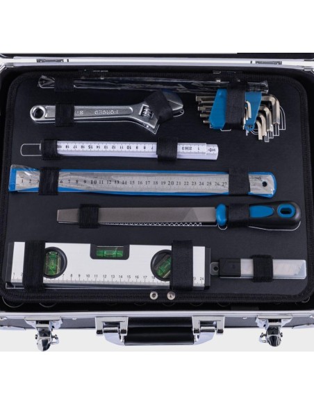 Valigia portautensili attrezzi con 141pz Scheppach tb200