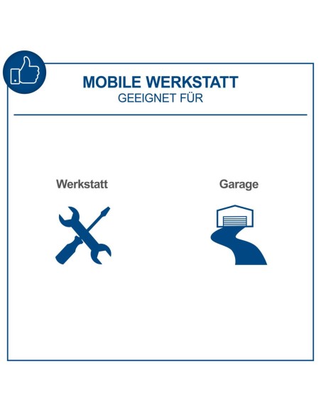 Arredamento modulare per officina Scheppach gws08