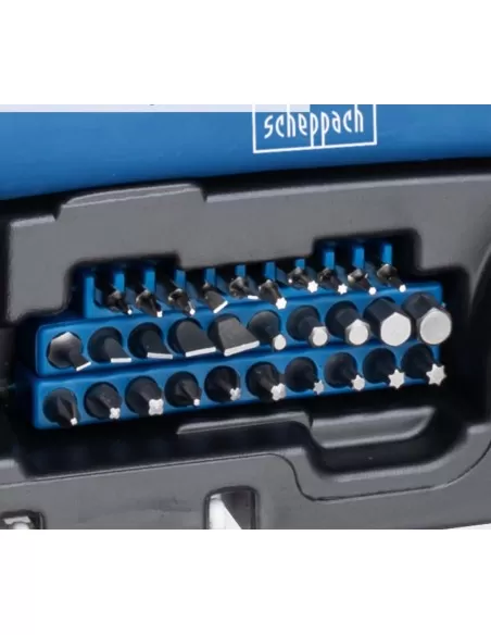 4 - Valigetta portautensili 97 pezzi Scheppach wzk120